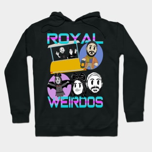 Royal Weirdos Vintage Rap Design Hoodie